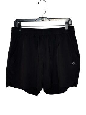 Haimont Athletic Shorts Men’s L Black No Liner 4.5” Inseam Lightweight Pockets
